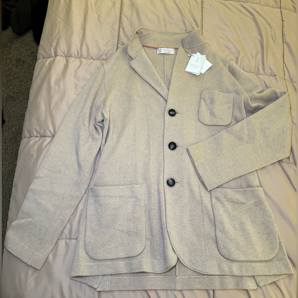 Brunello Cucinelli cashmere sweater US size L